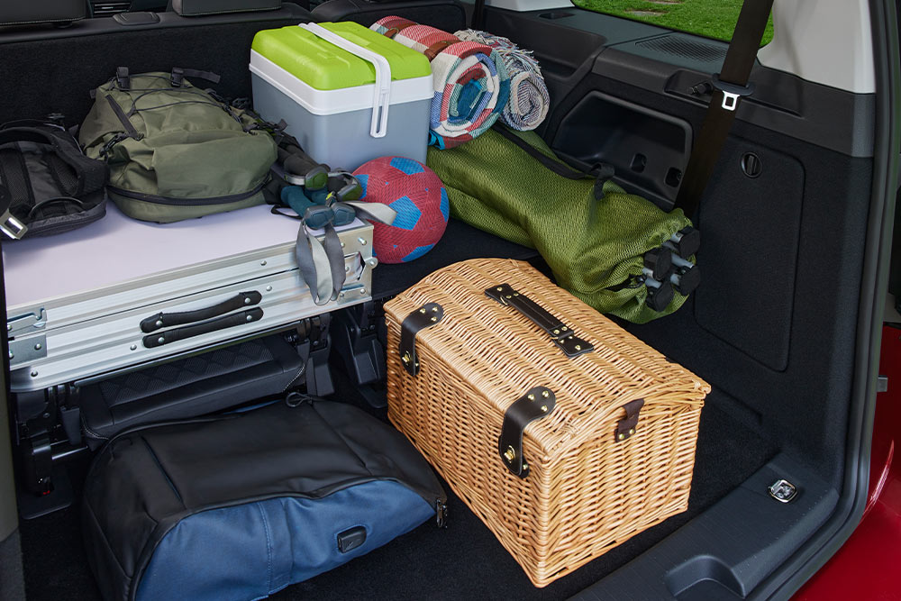 Ford Tourneo Connect zavazadlový prostor