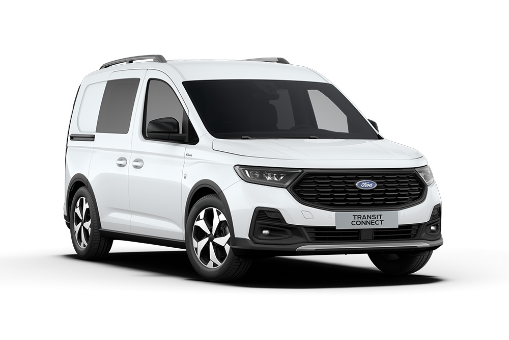 Bílý Ford Transit Connect Active FlexCab