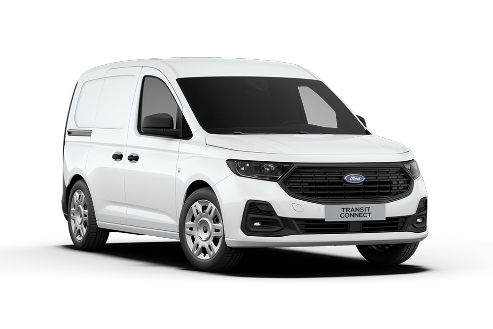 Bílý Ford Transit Connect Limited van